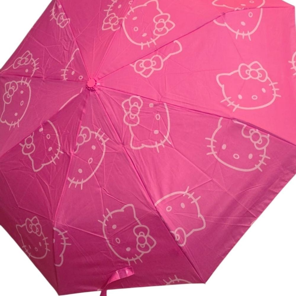 Hello‎ Kitty Bow Logo Auto Open Umbrella